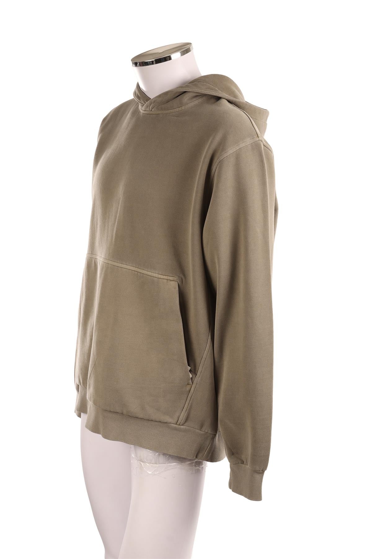 LULULEMON GREEN MEN'S COTTON HOODIE LARGE