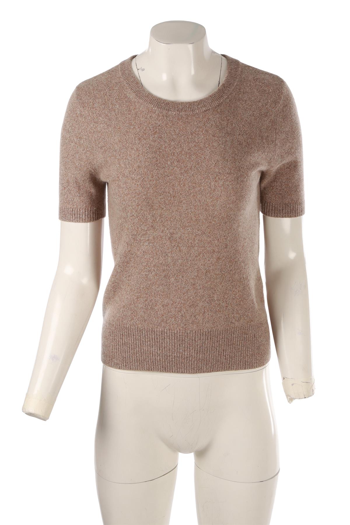 BEIGE CASHMERE SWEATER