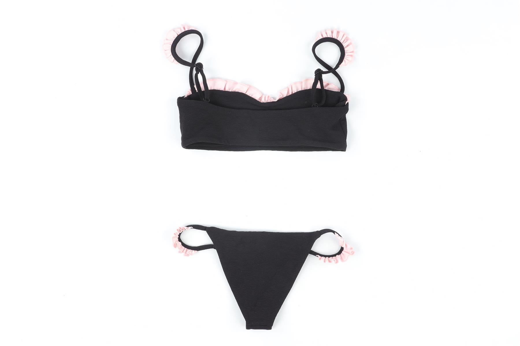 SAME LOS ANGELES BLACK BIKINI SMALL-MEDIUM