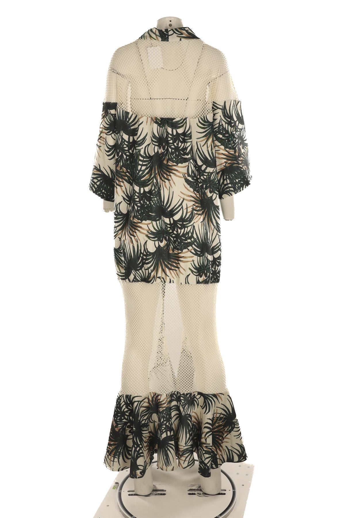 PATBO MULTI WOVEN ROBE US 0 UK 4