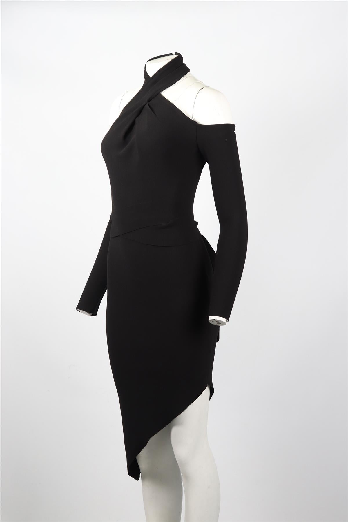 BEC+BRIDGE CREPE MIDI DRESS UK 8
