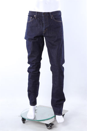 TOM FORD BLUE MEN'S SLIM FIT JEANS UK/US W36