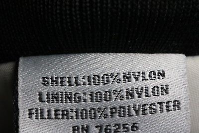 PABLO BLACK SATIN BOMBER JACKET MEDIUM