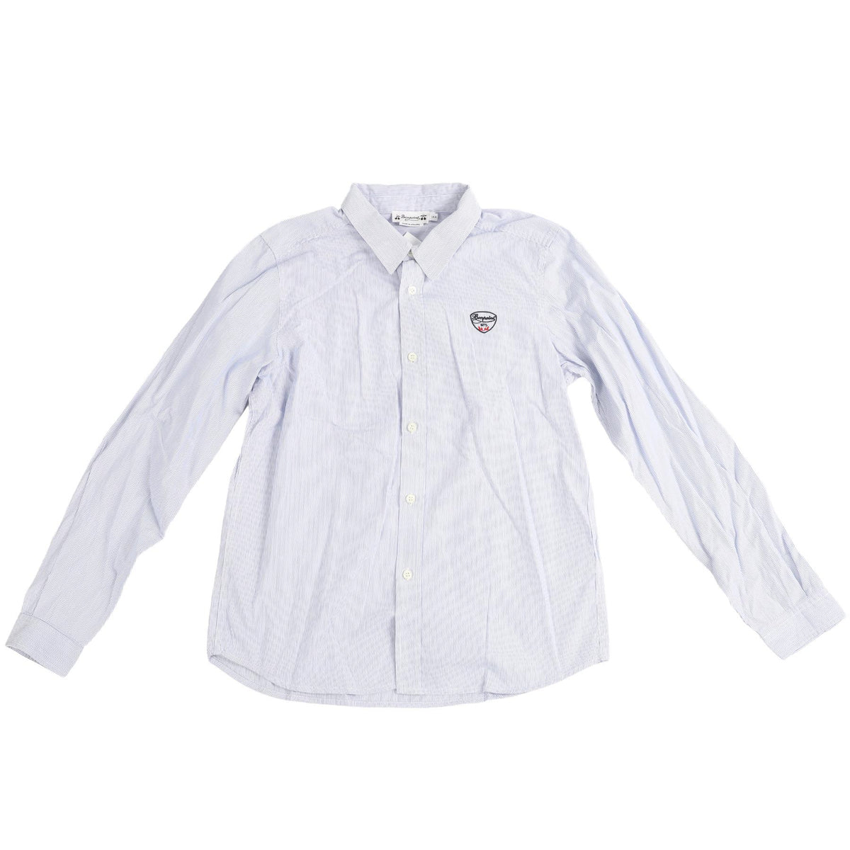 BONPOINT BLUE TEEN BOYS SHIRT 14 YEARS