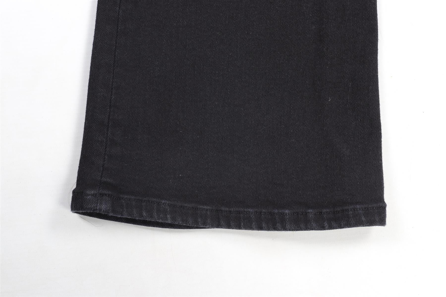 FRAME BLACK HIGH RISE FLARED JEANS UK 8-10