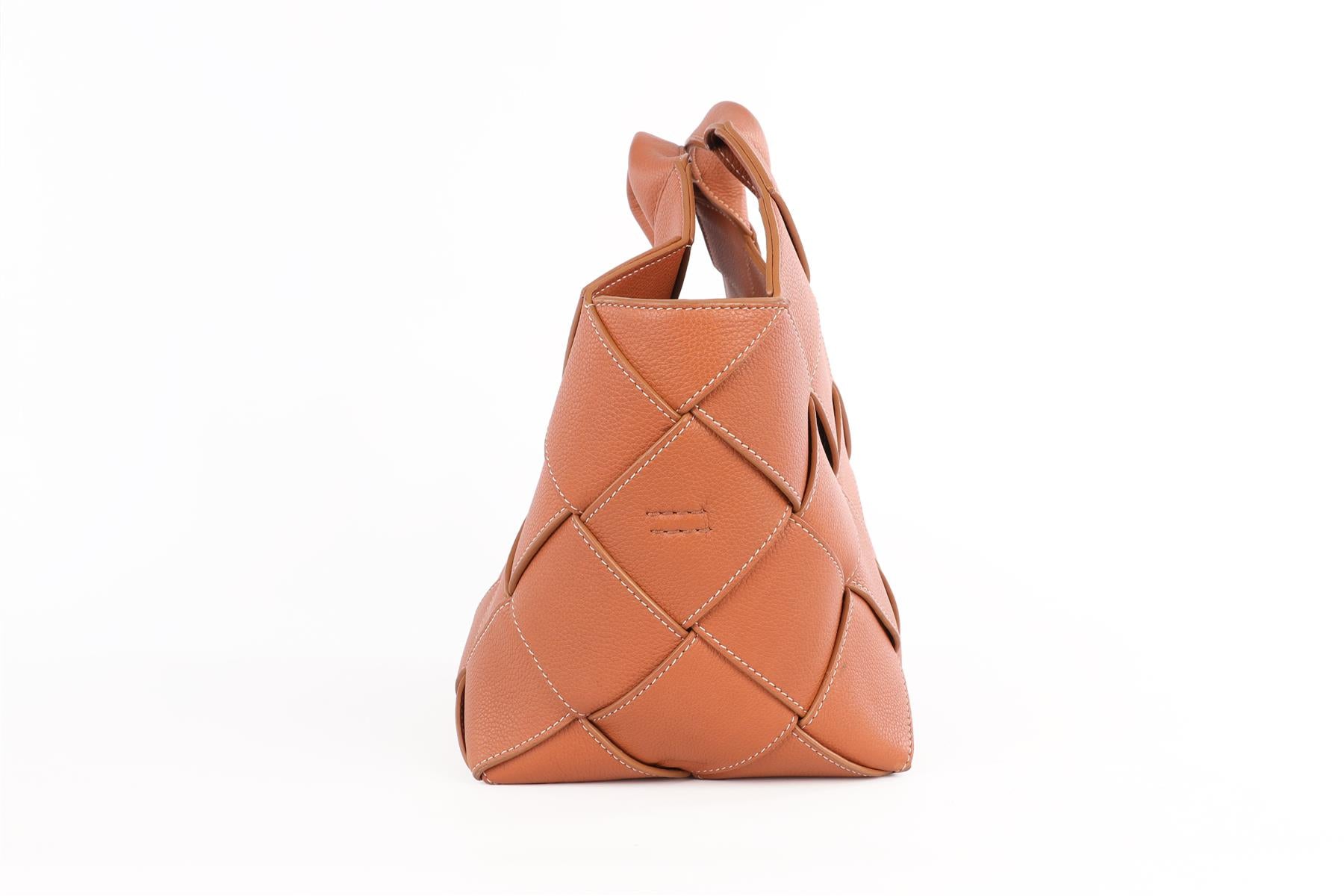 LOEWE BROWN SURPLUS MEDIUM LEATHER TOTE BAG