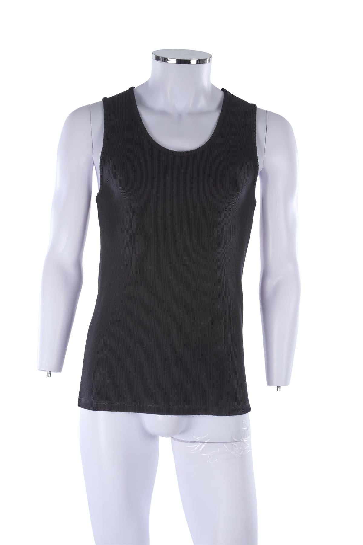 BLACK MEN'S COTTON TOP