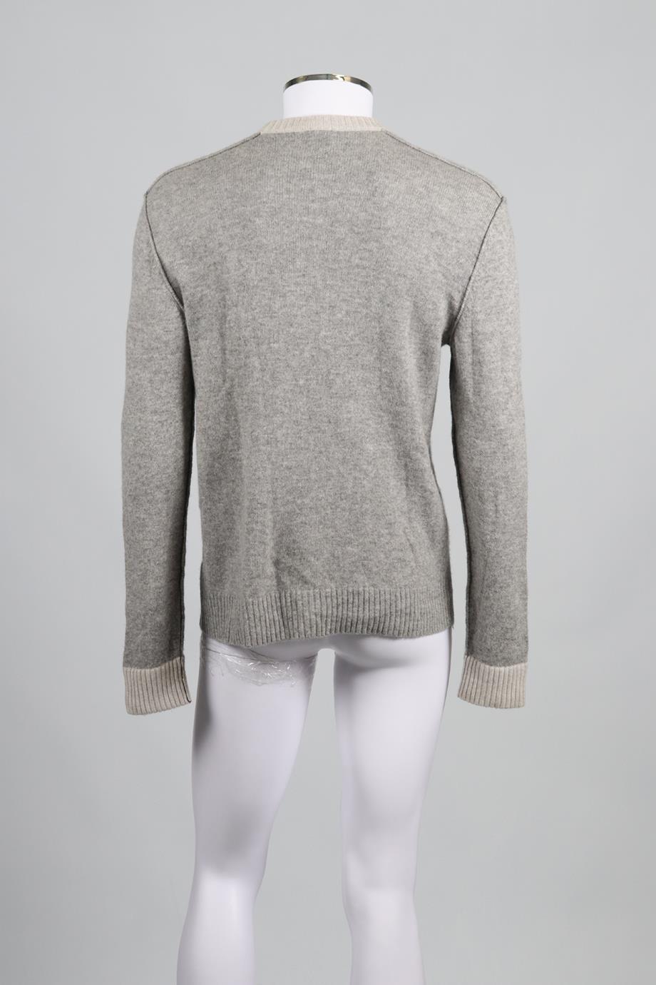 JAMES PERSE MEN'S CASHMERE SWEATER MEDIUM