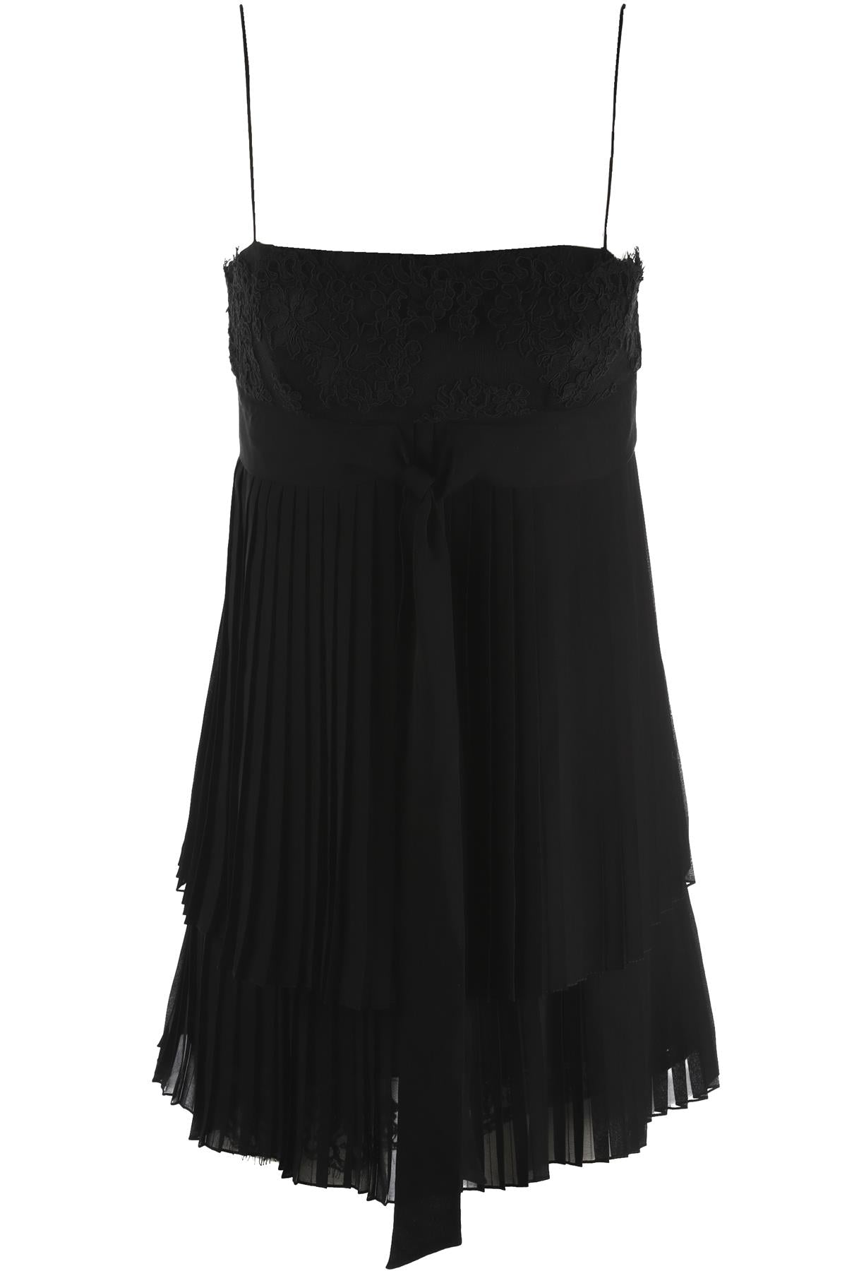COLLETE DINNIGAN BLACK CREPE TOP SMALL