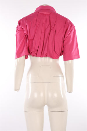 JACQUEMUS PINK COTTON TOP FR 40 UK 12