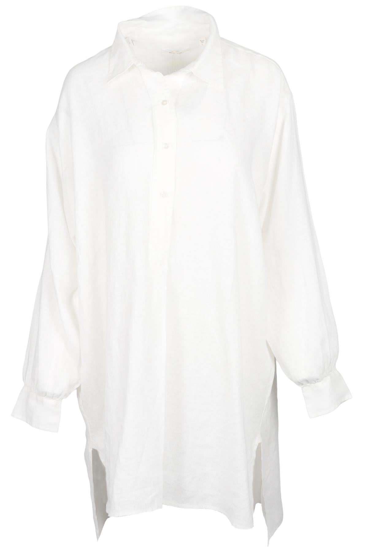 DOEN WHITE LINEN DRESS LARGE