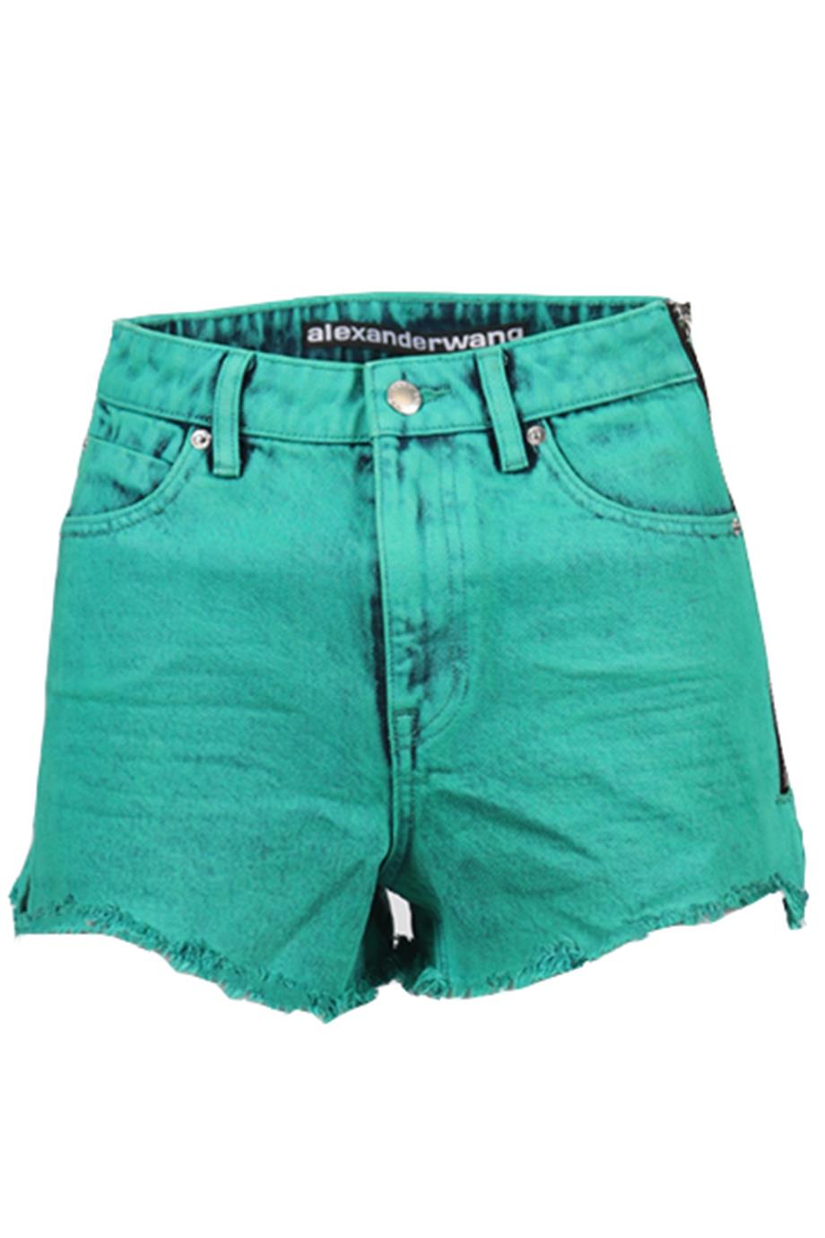 ALEXANDER WANG HIGH RISE DENIM SHORTS W26 UK 8