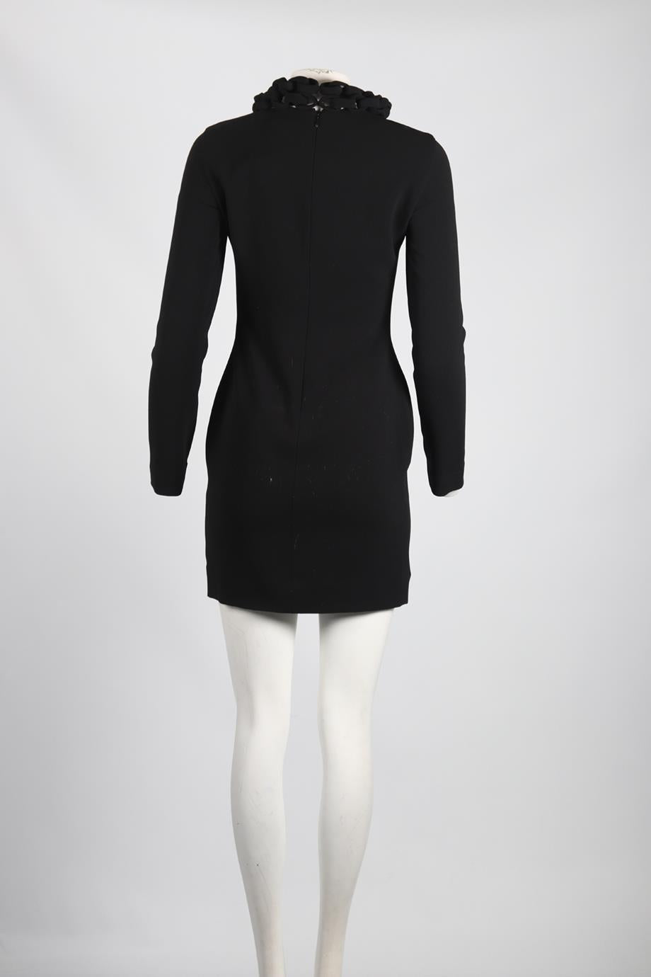 DIANE VON FURSTENBURG CREPE MINI DRESS US 4 UK 8
