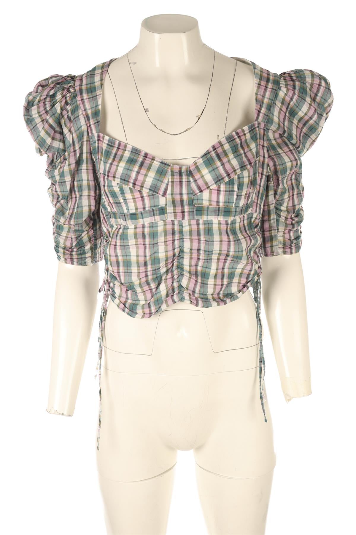 ISABEL MARANT ÉTOILE MULTI COTTON TOP FR 40 UK 12