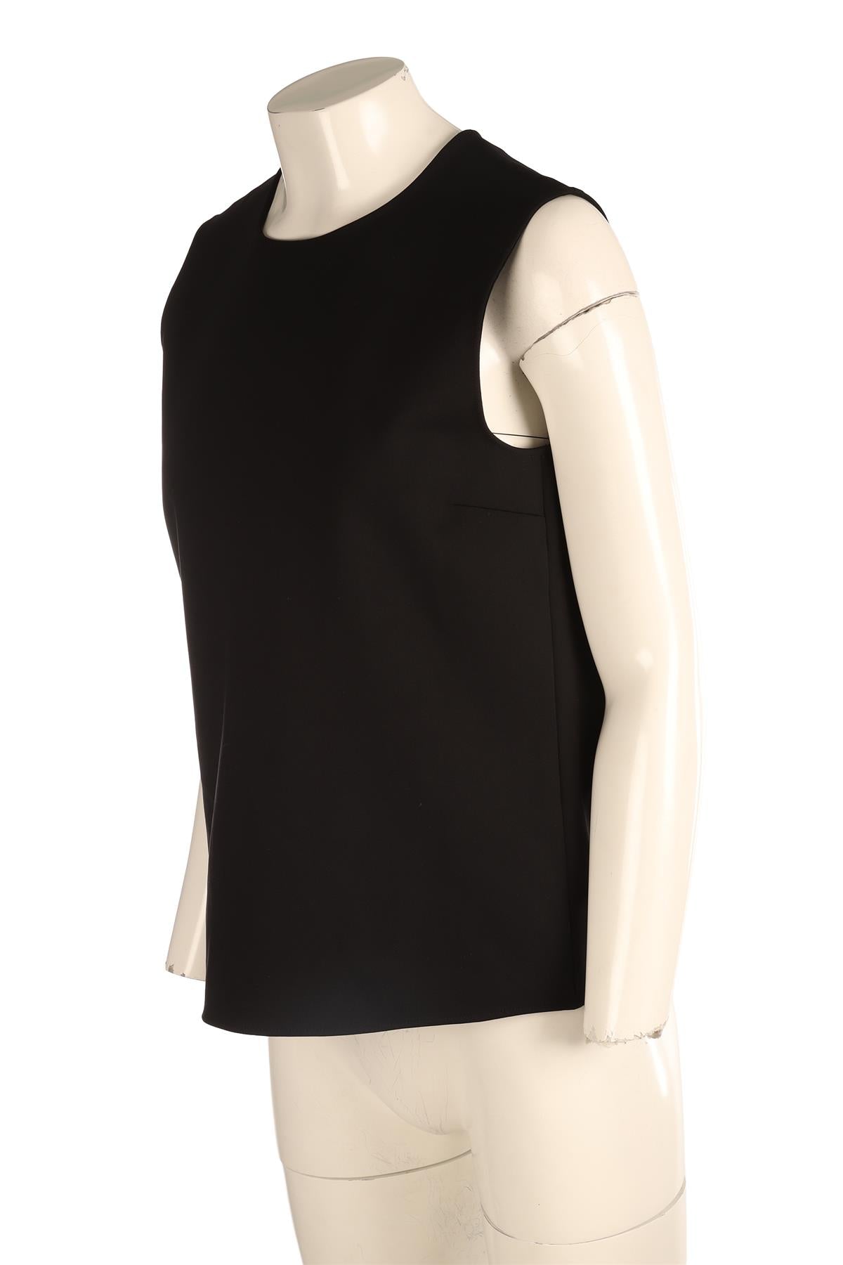 THE ROW BLACK SCUBA TOP MEDIUM