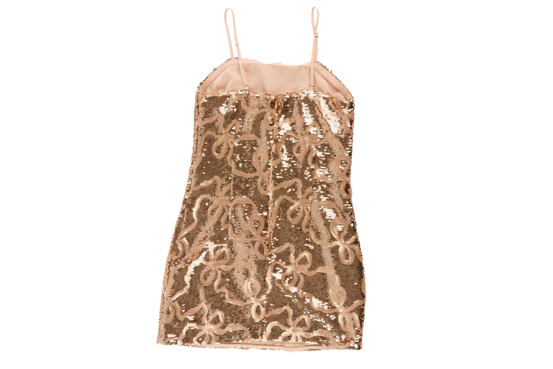 LOVESHACKFANCY GOLD TEEN GIRLS DRESS 14 YEARS