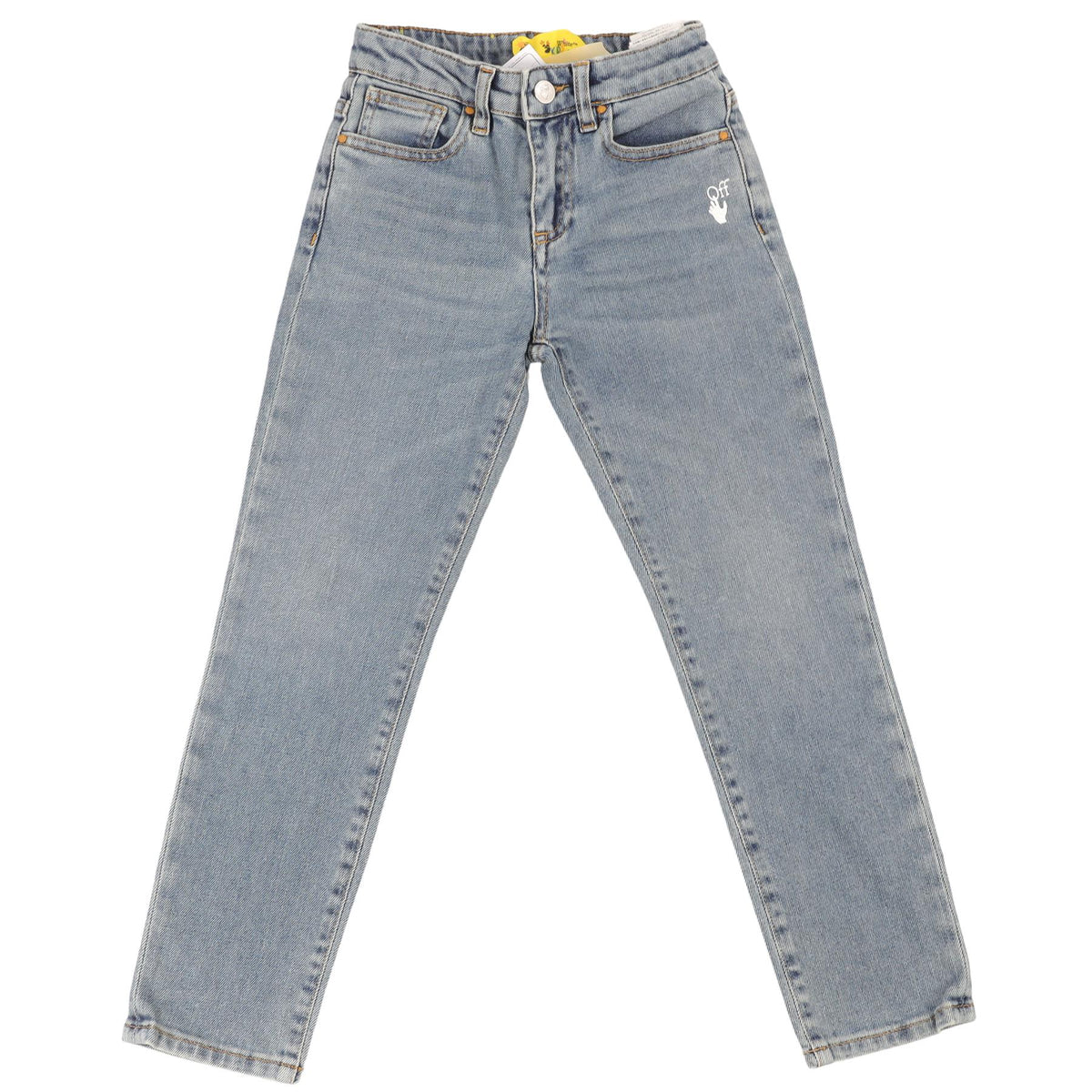 OFF-WHITE BLUE KIDS BOYS JEANS 8 YEARS