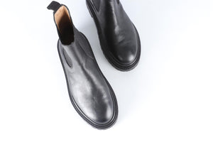 ISABEL MARANT BLACK LEATHER ANKLE BOOTS EU 39 UK 6 US 9