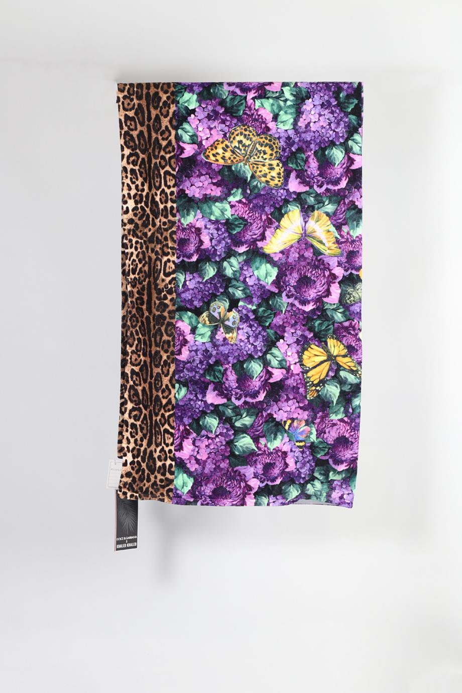 DOLCE & GABBANA + DJ KHALED COTTON BEACH TOWEL