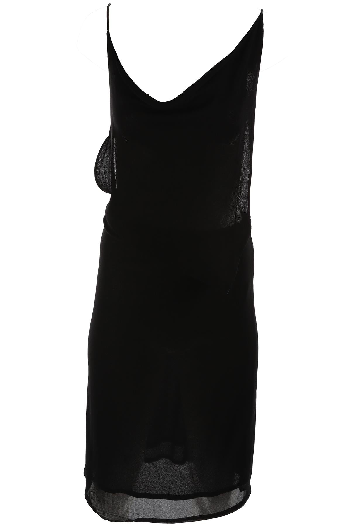 GUCCI BLACK 1997 KNIT MINI DRESS SMALL