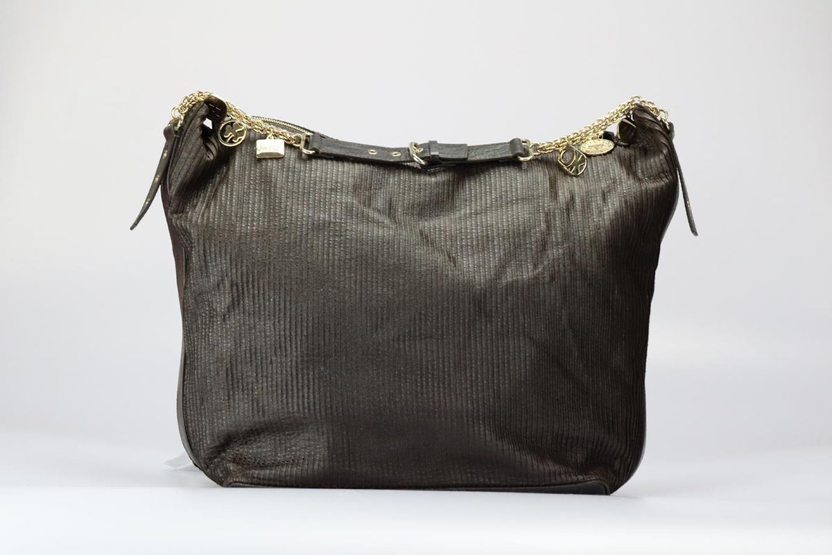 STELLA MCCARTNEY FAUX LEATHER SHOULDER BAG