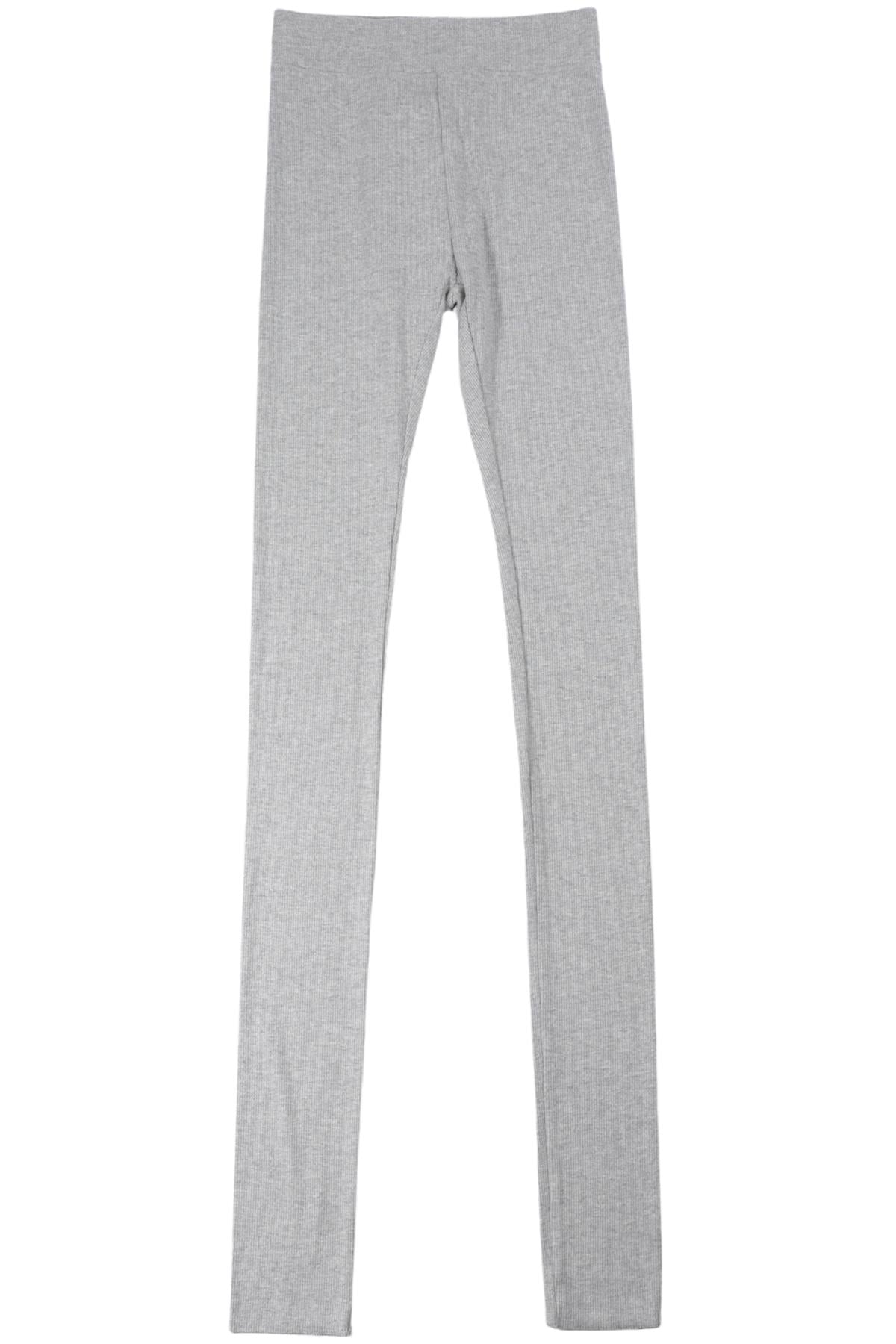 ETERNE GREY COTTON LEGGINGS XSMALL