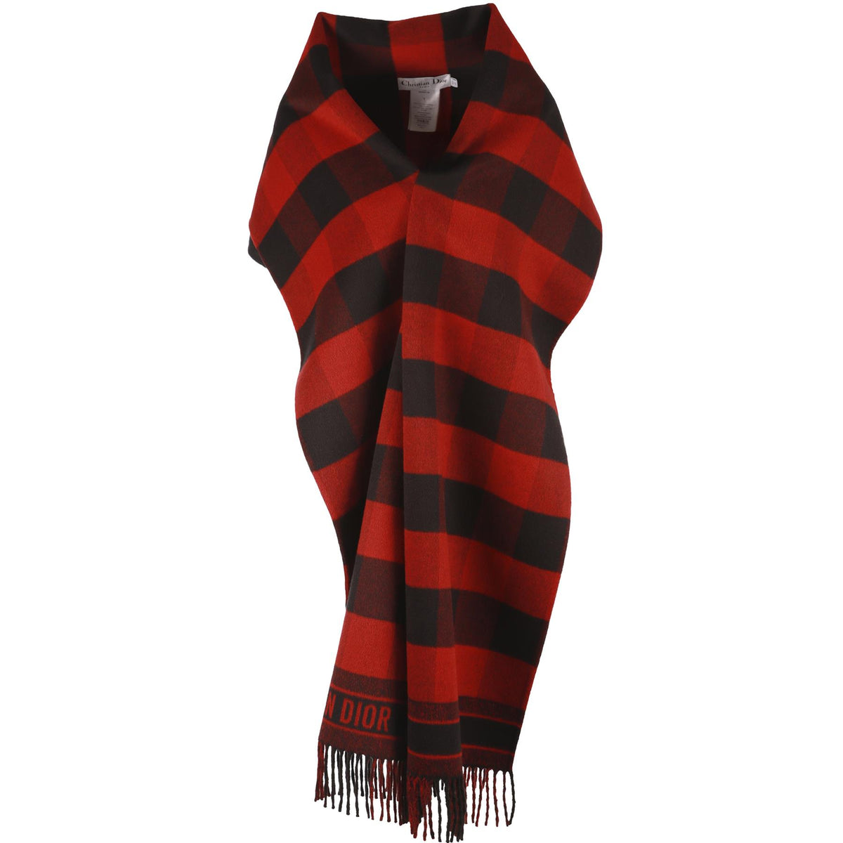 CHRISTIAN DIOR RED 2019 WOOL JACKET SMALL