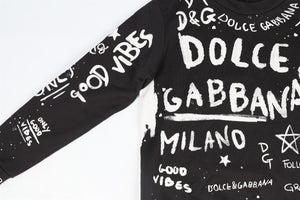 DOLCE & GABBANA KIDS BOYS COTTON SWEATSHIRT 11-12 YEARS