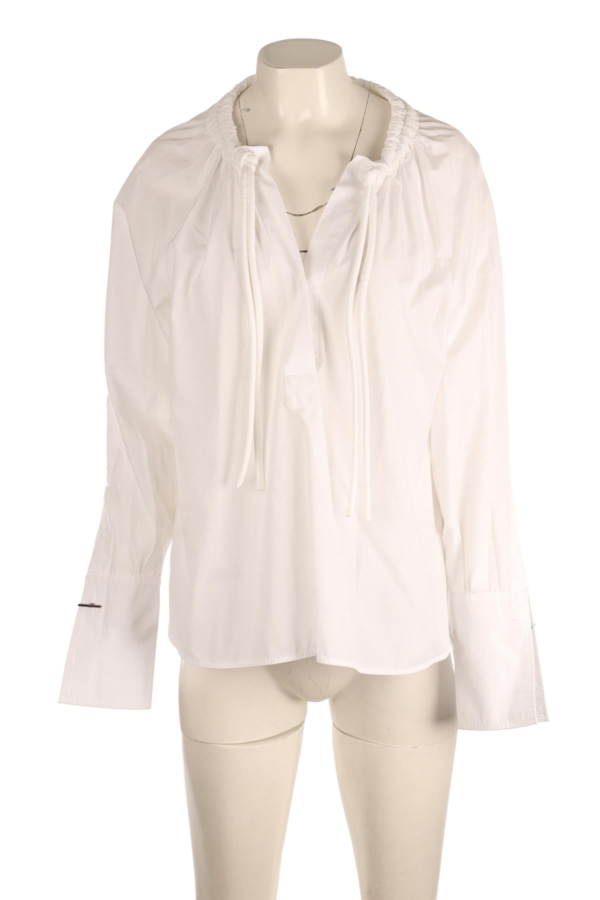 MAXMARA WHITE COTTON SHIRT UK 8