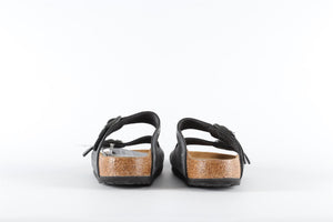 BIRKENSTOCK BLACK SUEDE SANDALS EU 38 UK 5 US 8