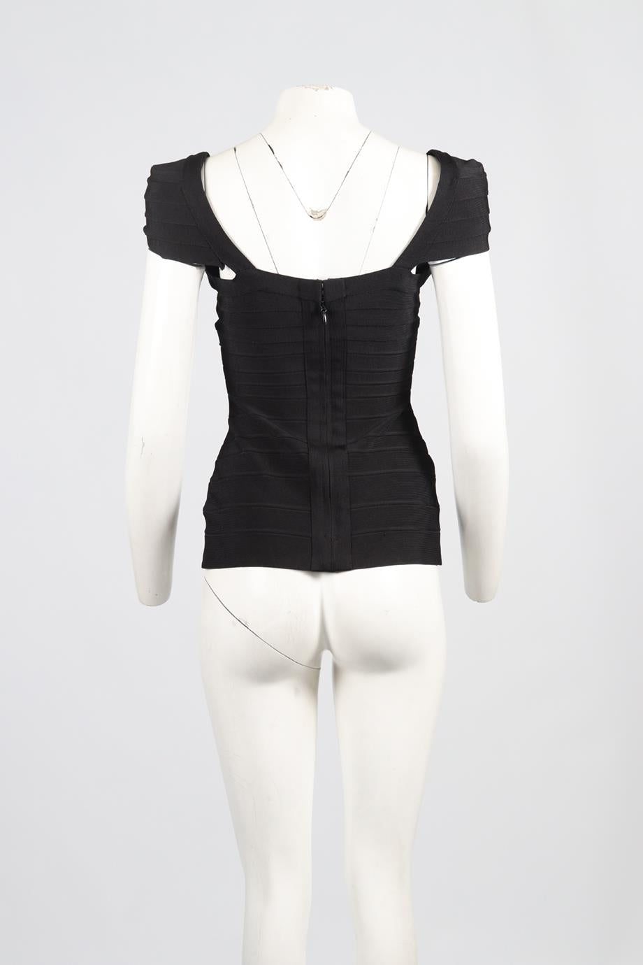 HERVE LEGER BANDAGE TOP MEDIUM