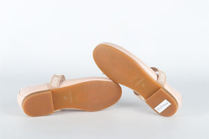 CHRISTIAN DIOR PINK KIDS GIRLS BALLET FLATS EU 27 UK 9 US 10