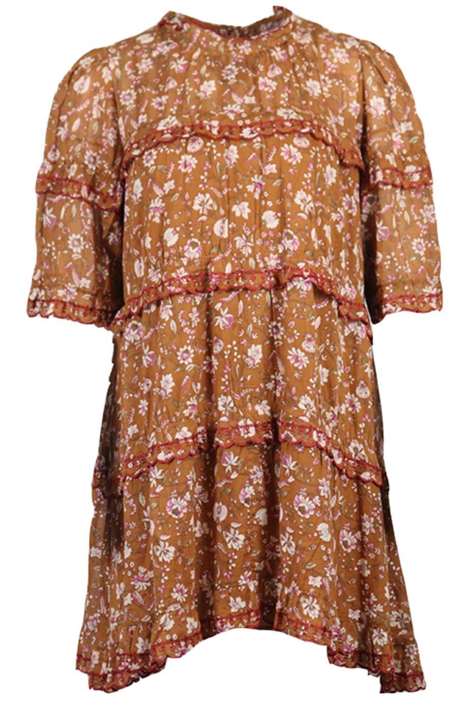 ISABEL MARANT ÉTOILE COTTON MINI DRESS FR 38 UK 10