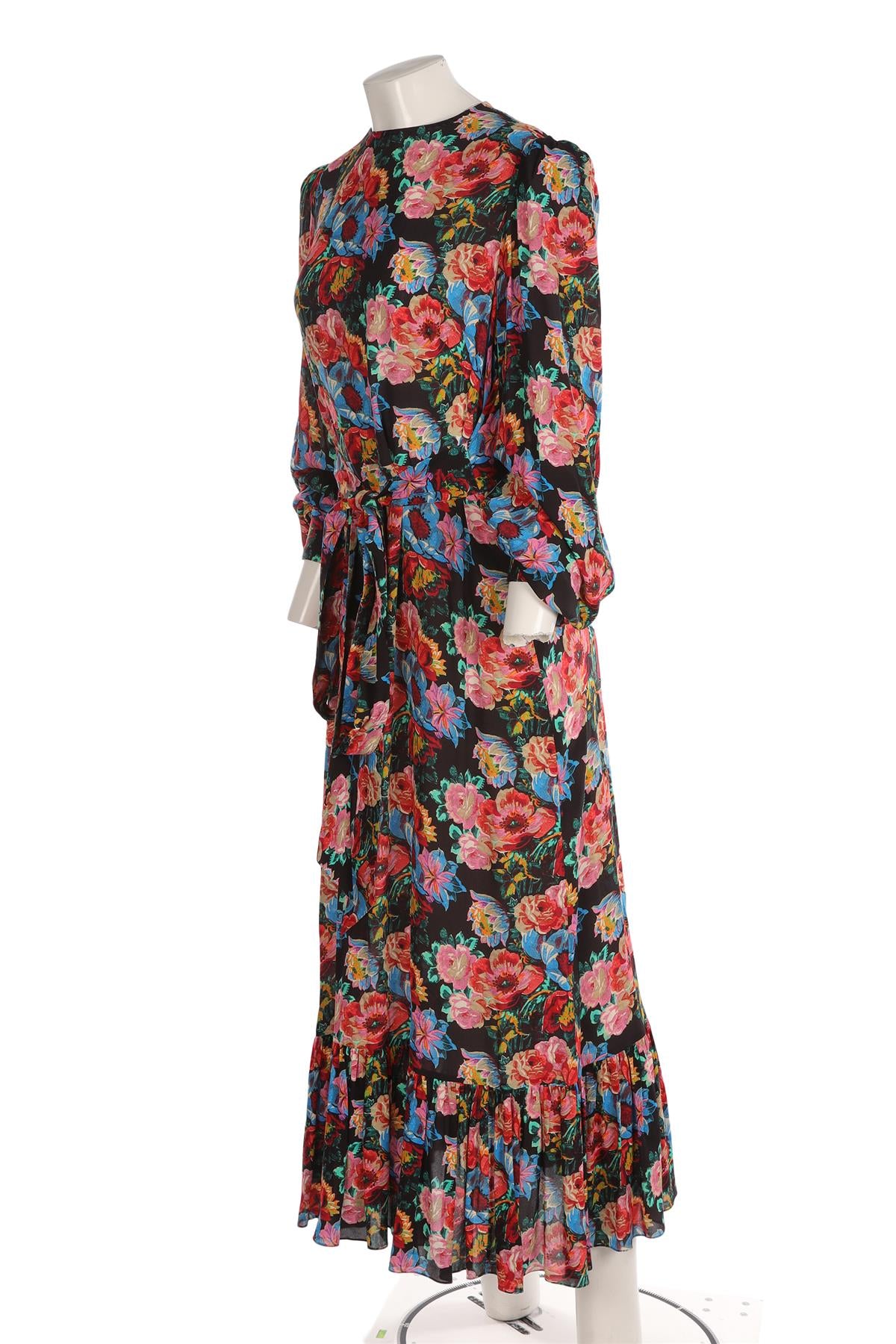 THE VAMPIRE'S WIFE MULTI CREPE MAXI DRESS UK 16