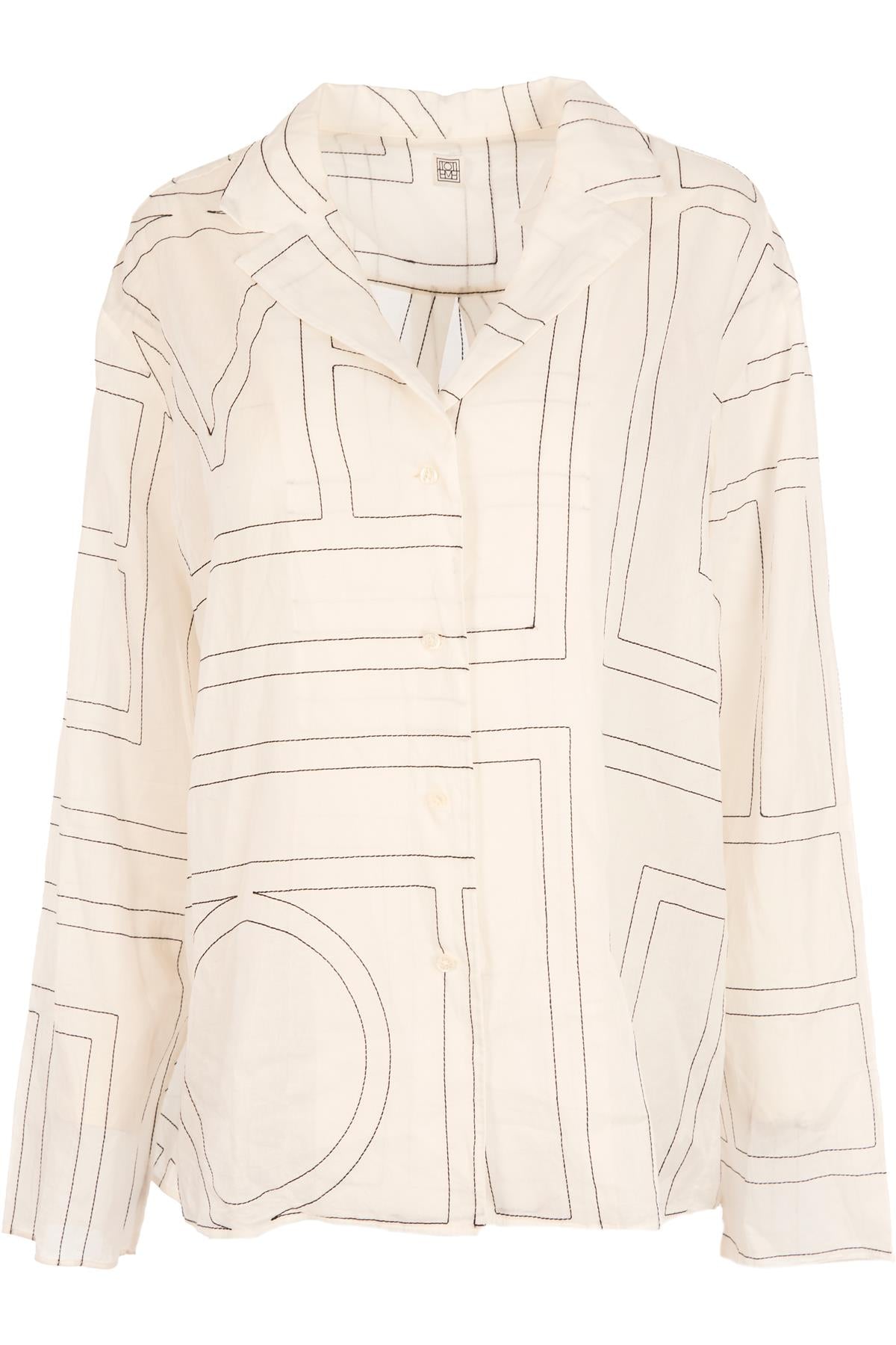 TOTEME WHILE COTTON SHIRT DK 36 UK 8