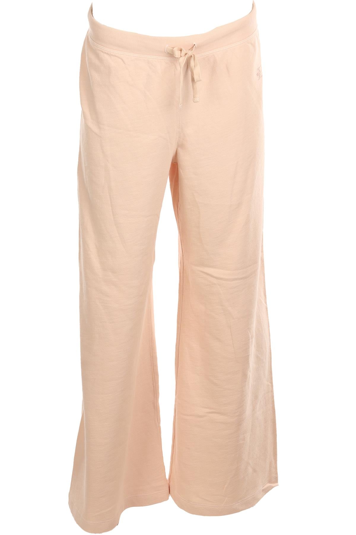 ETERNE PINK COTTON WIDE LEG PANTS SMALL