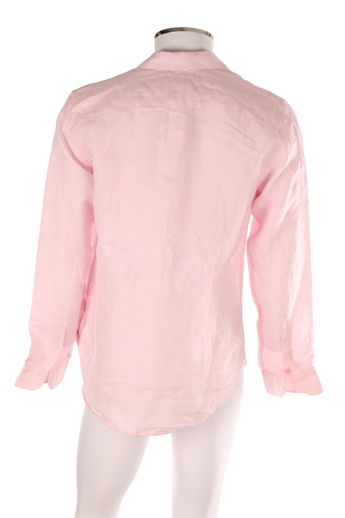 ORLEBAR BROWN PINK MEN'S LINEN SHIRT MEDIUM
