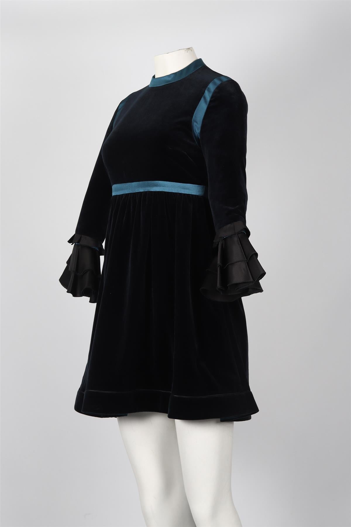 ROKSANDA VELVET MINI DRESS UK 8
