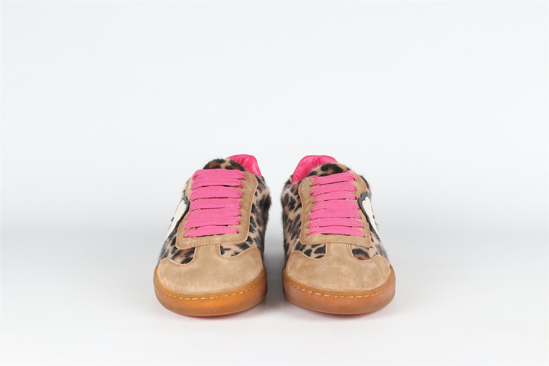 MAIMAI BEIGE FAUX FUR SNEAKERS EU 40.5 UK 7.5 US 10.5