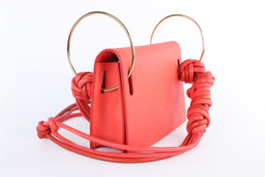 ROKSANDA ORANGE DIA LEATHER SHOULDER BAG