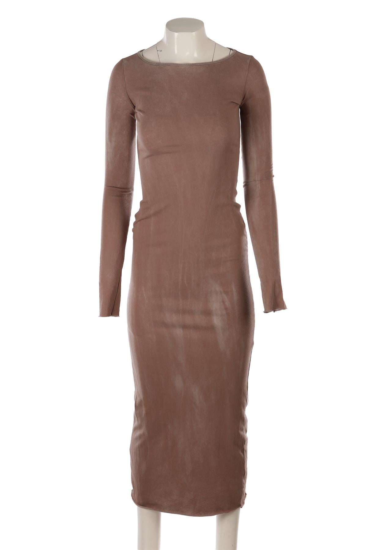 COTTON CITIZEN COTTON TAUPE MAXI DRESS SMALL