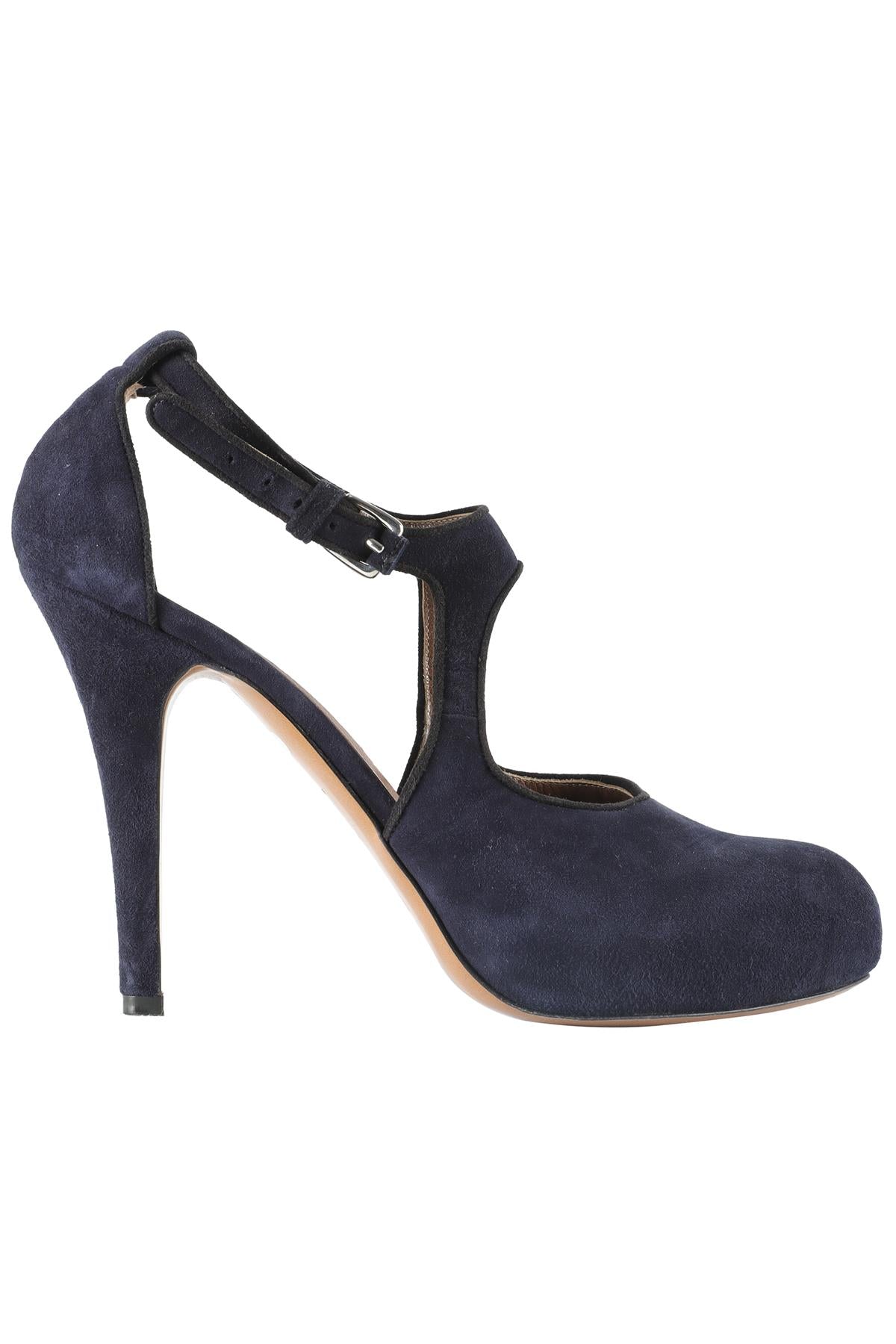 MARNI NAVY SUEDE PUMPS EU 39 UK 6 US 9