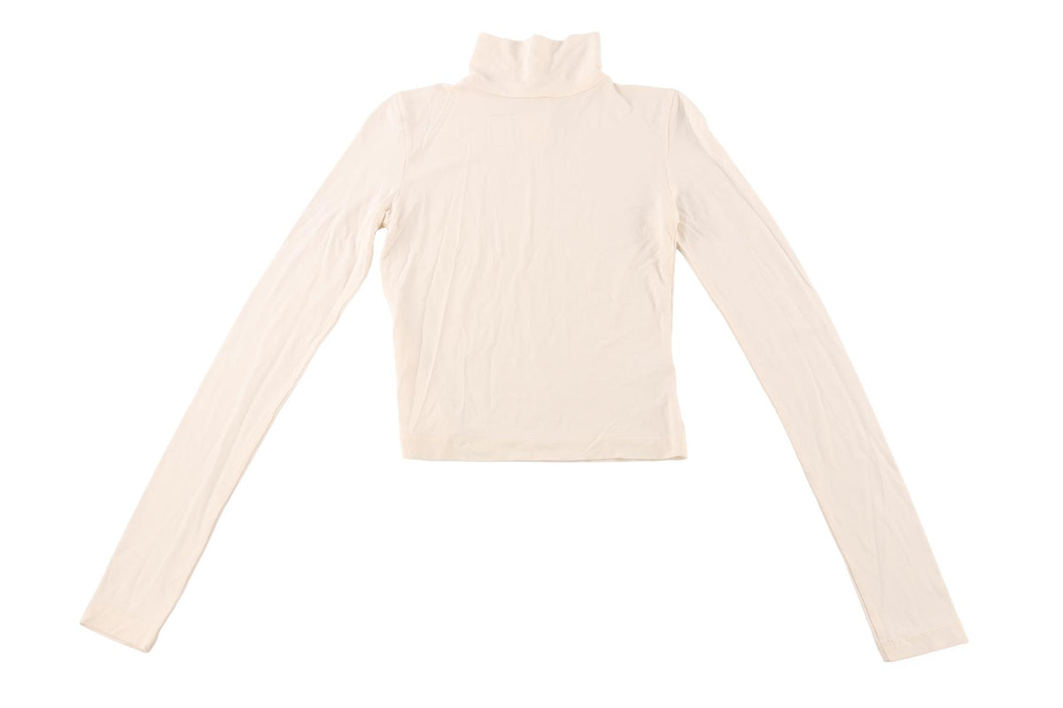ETERNE IVORY JERSEY TOP XSMALL