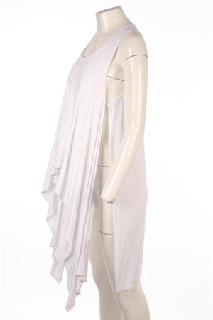 LOEWE + PAULA'S IBIZA WHITE JERSEY TOP SMALL