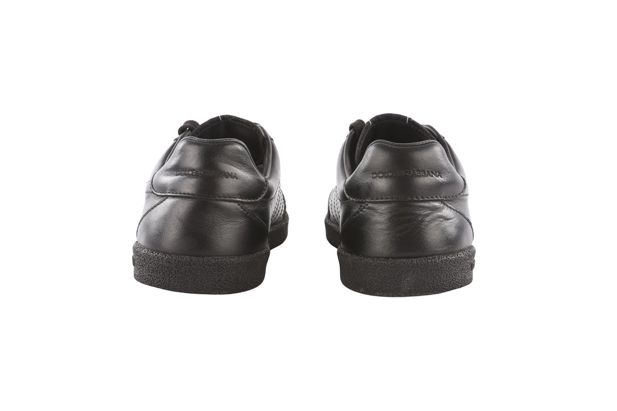 DOLCE & GABBANA BLACK KIDS BOYS SNEAKERS EU 36 UK 3.5 US 4.5