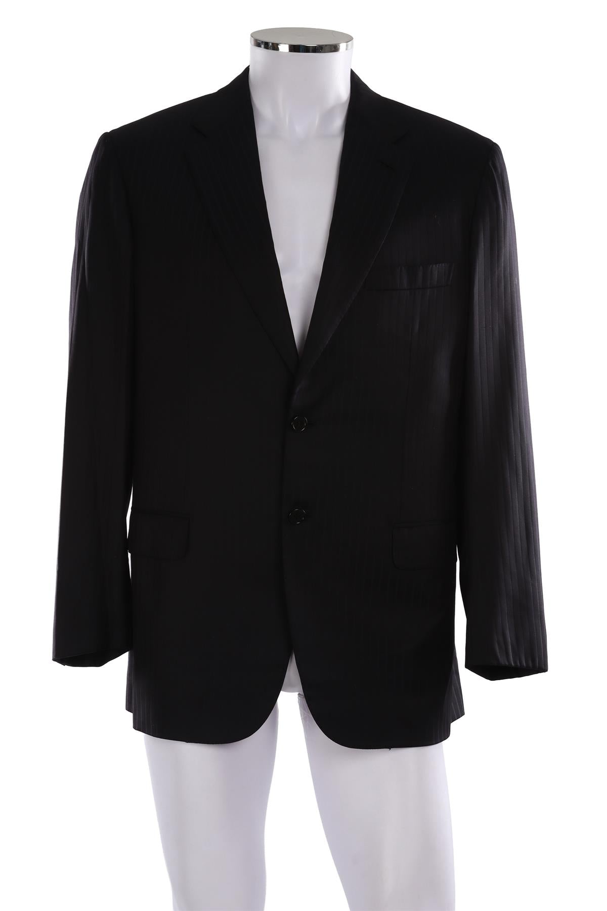 BRIONI MEN'S NAVY WOOL JACKET IT 52R UK/US 42