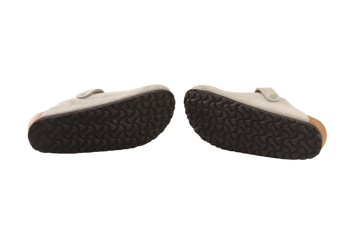 BIRKENSTOCK GREY SUEDE MULES EU 38 UK 5 US 8