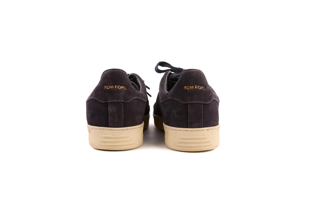 TOM FORD NAVY MEN'S SUEDE SNEAKERS UK 8.5 EU 42.5 US 9.5