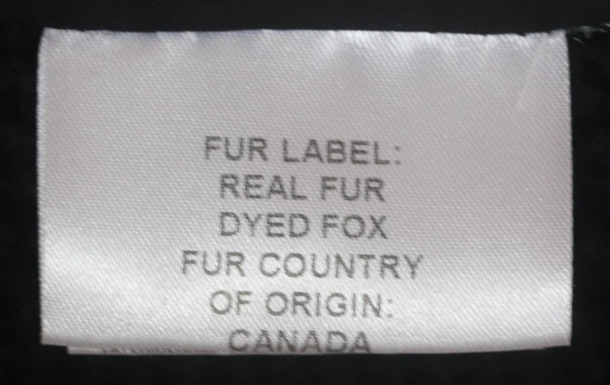 RAMY BROOK FOX FUR TRIMMED RIBBED WOOL BLEND GILET MEDIUM
