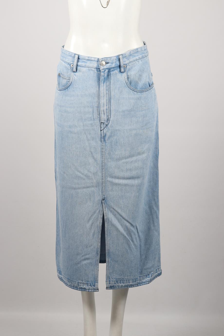 ISABEL MARANT ÉTOILE DENIM MIDI SKIRT FR 40 UK 12